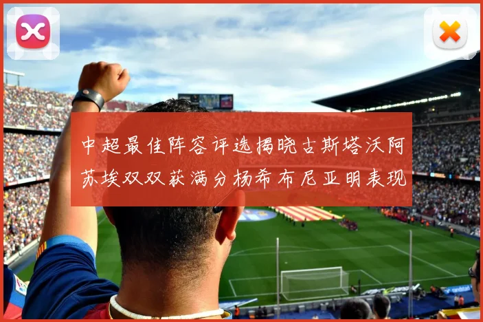 中超最佳阵容评选揭晓古斯塔沃阿苏埃双双获满分杨希布尼亚明表现出色